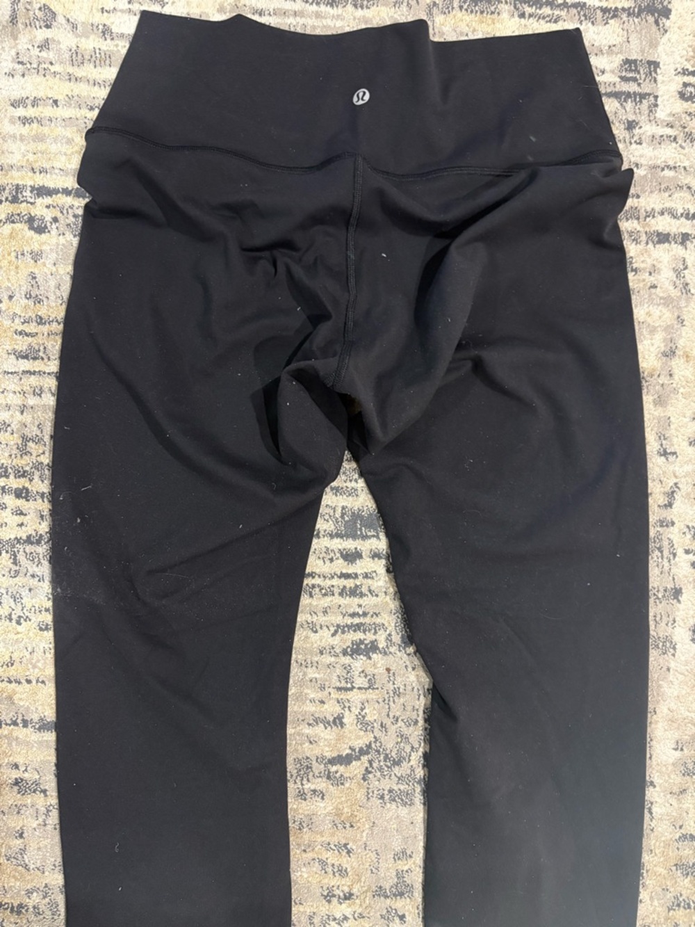 lululemon athletica Black High-Rise Wunder Under Athletic Leggings